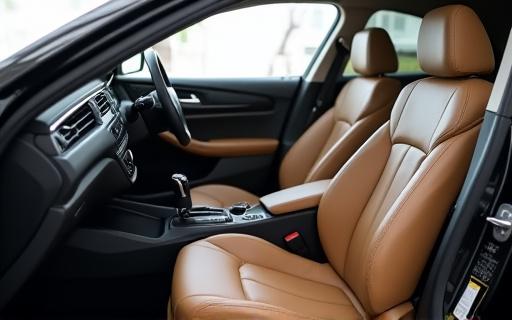 Чистий салон автомобіля після детейлінгу